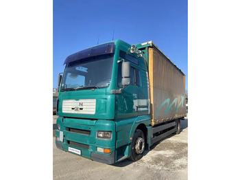 Schuifzeilen vrachtwagen MAN TGA 18.310 BL XXL Jumbo Pritsche Schiebepl.