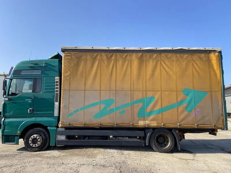 Schuifzeilen vrachtwagen MAN TGA 18.310 BL XXL Jumbo Pritsche Schiebepl.