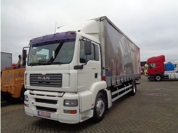 Schuifzeilen vrachtwagen MAN TGA 18.310 + Manual + lift