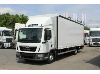 Schuifzeilen vrachtwagen MAN TGL 12.250 TAIL LIFT