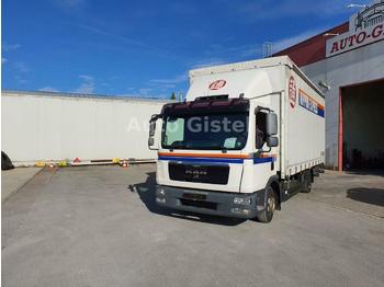 Schuifzeilen vrachtwagen MAN TGL 7.180*Dautel Ladebordwand*