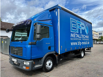 Schuifzeilen vrachtwagen MAN TGL 8.180 BL *Pritsche/Plane*Tautliner*Klima*