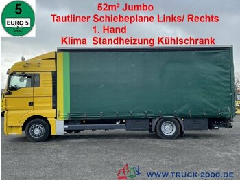 MAN TGX 18.360 Jumbo 52m³ Schiebeplane LBW 1.5t schuifzeilen vrachtwagen uit Duitsland kopen bij Truck1, ID: 7006368