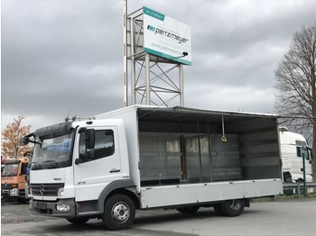 Schuifzeilen vrachtwagen MERCEDES-BENZ Atego 816 L Geflügelaufbau