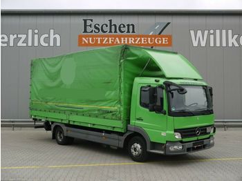 Schuifzeilen vrachtwagen Mercedes-Benz 816 Atego, LBW, Blattfederung