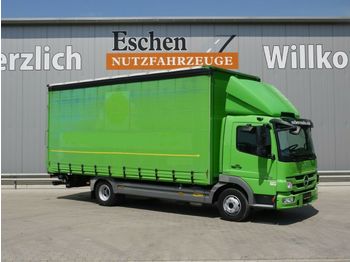 Schuifzeilen vrachtwagen Mercedes-Benz 818 L, Atego 4x2, LBW, Lasi