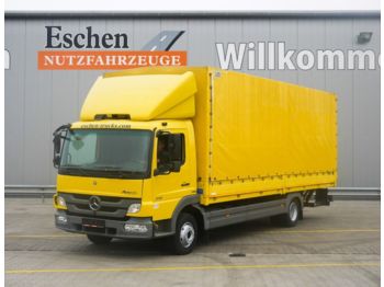 Schuifzeilen vrachtwagen Mercedes-Benz 918 L Atego, 4x2, 818, LBW, Klima, Bl/Lu, AHK