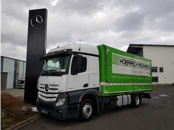 Schuifzeilen vrachtwagen Mercedes-Benz Actros 1840 L Pritsche/Plane 6,60m Euro 6