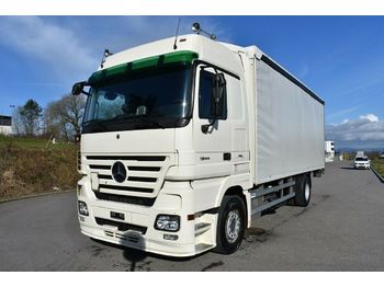 Schuifzeilen vrachtwagen Mercedes-Benz Actros 1844 4x2 Blache mit Hebebühne