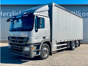 Schuifzeilen vrachtwagen  Mercedes-Benz Actros 2541| beidseitig Gardine*Edscha*AHK*Klima