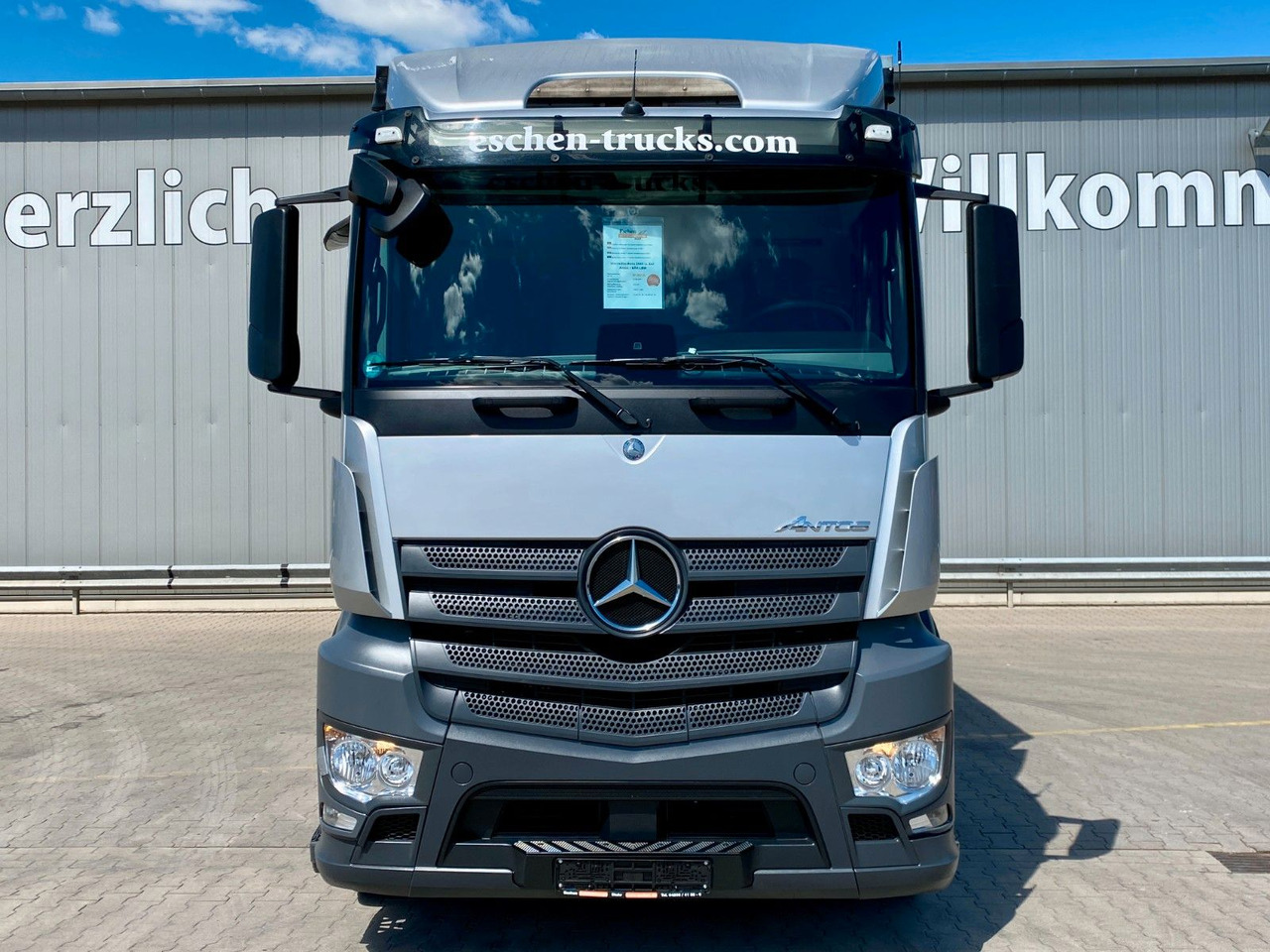 Schuifzeilen vrachtwagen Mercedes-Benz Antos 2543 | BÄR LBW*2x Schiebegardine*Kamera*AC