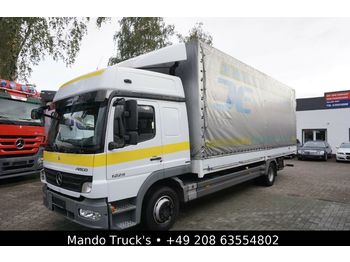 Schuifzeilen vrachtwagen Mercedes-Benz Atego 1229 L Pritsche+Plane, LBW