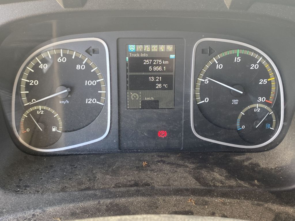 Schuifzeilen vrachtwagen Mercedes-Benz Atego 1624 I 2,66m Höhe*Pritsche*Plane*LBW*AHK