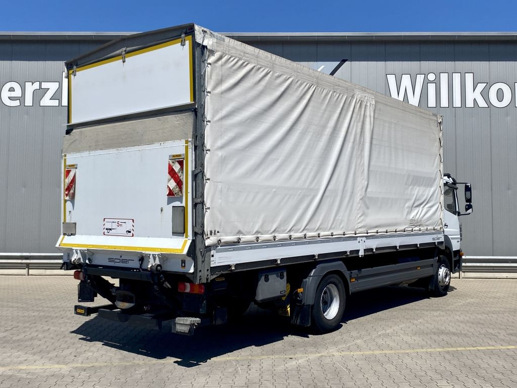 Schuifzeilen vrachtwagen Mercedes-Benz Atego 1624 I 2,66m Höhe*Pritsche*Plane*LBW*AHK