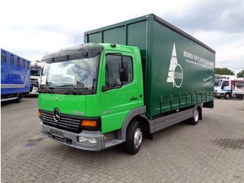 Schuifzeilen vrachtwagen Mercedes-Benz Atego 815 + Manual + Dhollandia Lift
