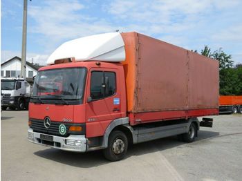 Schuifzeilen vrachtwagen Mercedes-Benz Atego 815 Pritsche Plane