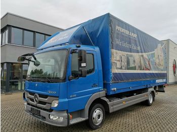 Schuifzeilen vrachtwagen Mercedes-Benz Atego 816 / Ladebordwand / Rückfahrkamera
