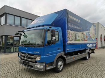 Schuifzeilen vrachtwagen Mercedes-Benz Atego 816 / Ladebordwand / Rückfahrkamera