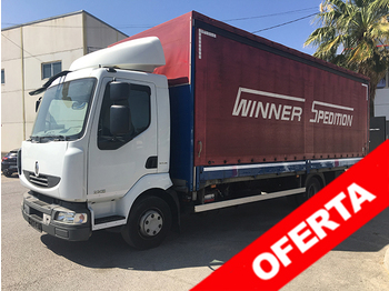 Schuifzeilen vrachtwagen RENAULT MIDLUM 220 . 12 EXTRA LIGHT