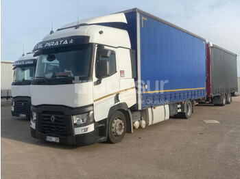 RENAULT T460.18 4X2 SLEEPER CAB - schuifzeilen vrachtwagen