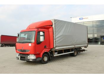Schuifzeilen vrachtwagen Renault MIDLUM 180DCI,HYDRAULIC LIFT