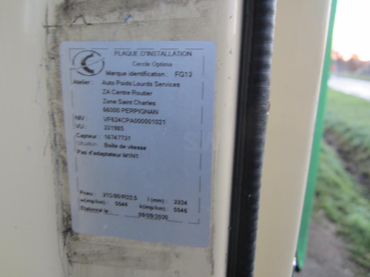 Schuifzeilen vrachtwagen Renault Premium 370 DXI