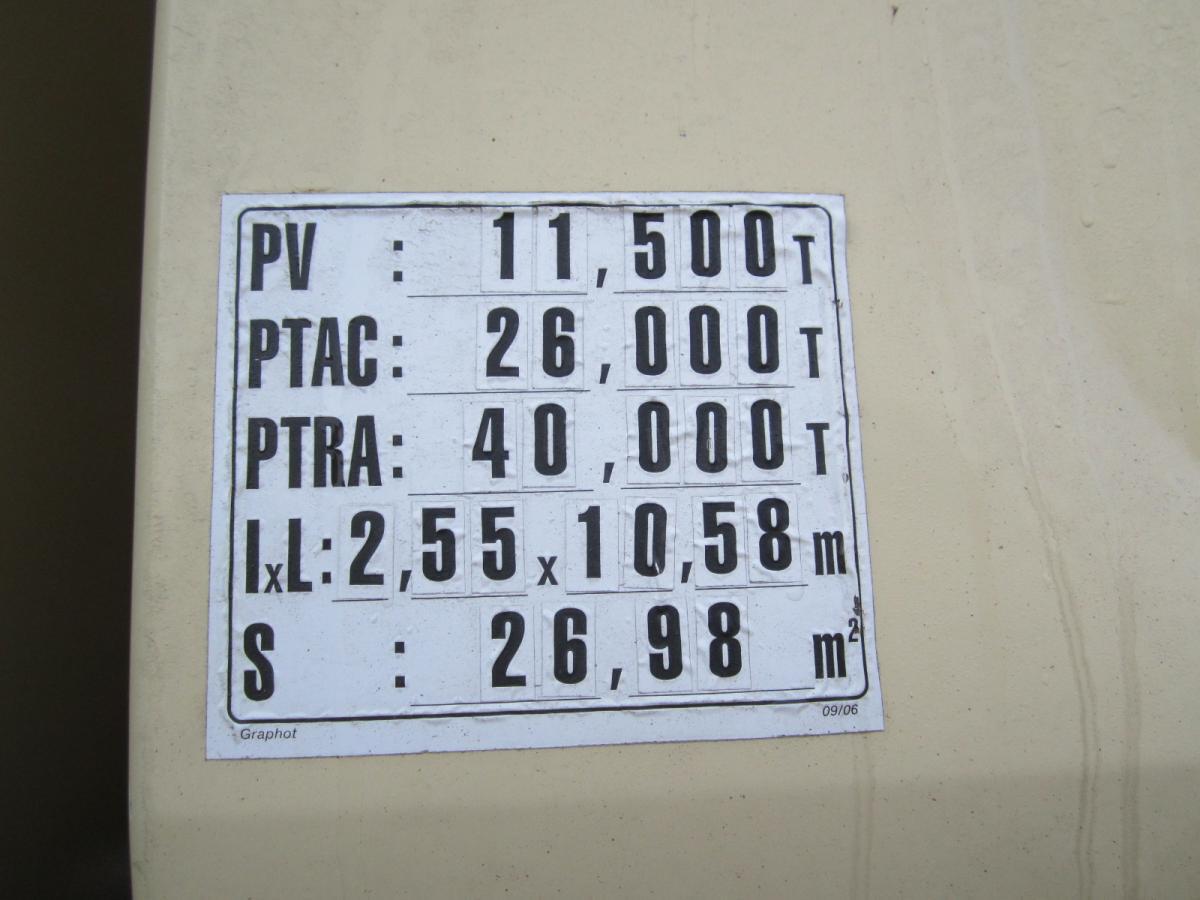 Schuifzeilen vrachtwagen Renault Premium 370 DXI