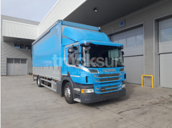 SCANIA P250 - Schuifzeilen vrachtwagen