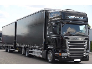 Schuifzeilen vrachtwagen SCANIA R410