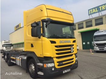 Schuifzeilen vrachtwagen SCANIA R450