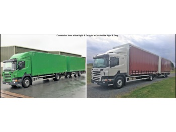 Schuifzeilen vrachtwagen Scania P320