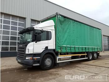  Scania P320 - schuifzeilen vrachtwagen
