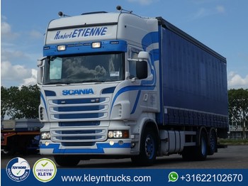Schuifzeilen vrachtwagen Scania R560 6x2*4 man. ret. king
