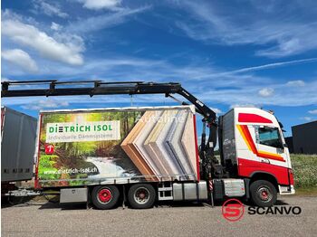 VOLVO FH460 6x2*4 - kran - schuifzeilen vrachtwagen