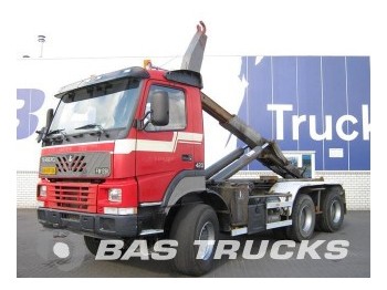 Containertransporter/ Wissellaadbak vrachtwagen Terberg FM1350-WDGL 6x6 Manual Euro 2: afbeelding 1