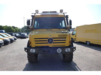 Vrachtwagen met open laadbak, Gemeentelijke machine/ Speciaal UNIMOG U4000 437/25 DoKa EURO-5: afbeelding 2
