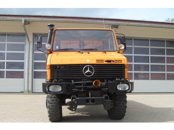 Kipper vrachtwagen, Gemeentelijke machine/ Speciaal Unimog 1650 - U1650 427 46338 Mercedes Benz 427: afbeelding 2