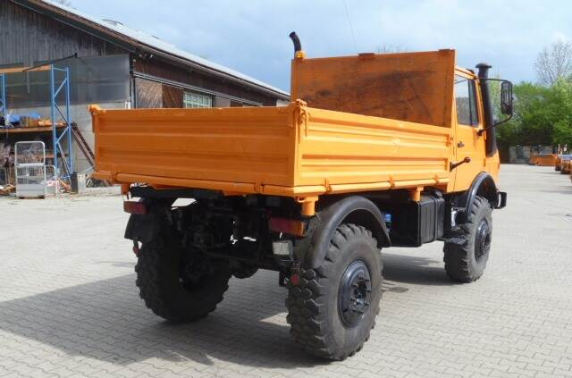 Kipper vrachtwagen, Gemeentelijke machine/ Speciaal Unimog 1650 - U1650 427 46338 Mercedes Benz 427: afbeelding 7