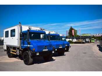 Vrachtwagen, Bus Unimog U 4000 4x4 Camper  Expedition BUS Kamper: afbeelding 1