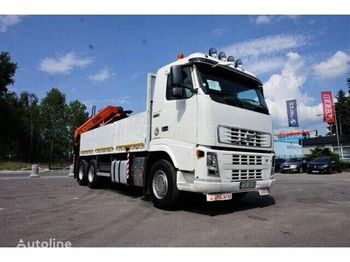 Vrachtwagen met open laadbak, Kraanwagen VOLVO FM 400 6x4 Darus: afbeelding 1