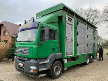 Veewagen vrachtwagen MAN 26.350 LX Finkl 3 Stock Hubdach Lift