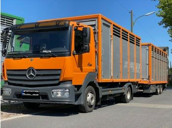 Veewagen vrachtwagen Mercedes-Benz 824L Einstock Vollalu