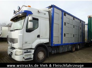 Veewagen vrachtwagen Renault 450 DXI Menke 3 Stock Hubdach