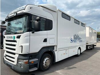 Scania Pferdetransporter  - veewagen vrachtwagen