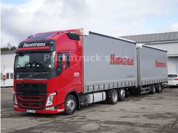 Schuifzeilen vrachtwagen Volvo FH13 500 6x2 + Anhänger Schmitz: afbeelding 1