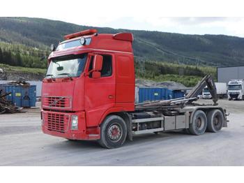Containertransporter/ Wissellaadbak vrachtwagen Volvo FH16 610 Gancho Palift 20T (Scania-Renault): afbeelding 1