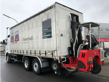 Schuifzeilen vrachtwagen Volvo FH460 +Palfinger Mitnahmestapler Portaltüren: afbeelding 1