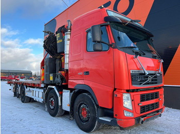 Vrachtwagen met open laadbak, Kraanwagen Volvo FH 420 8x2*6 PK 72002 / PLATFORM L=7548 mm: afbeelding 4