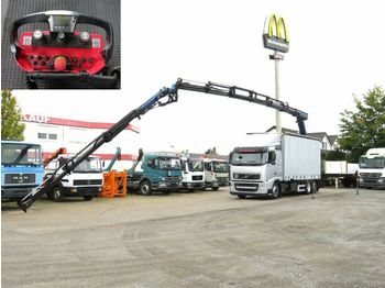 Vrachtwagen met open laadbak, Kraanwagen Volvo FH 420 Pritsche Heckkran 34m/t, Funk, Jib: afbeelding 1