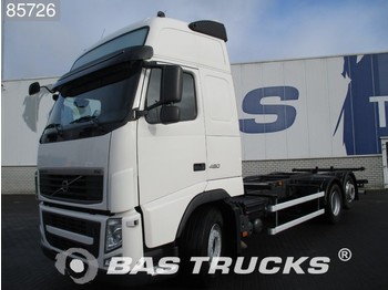 Containertransporter/ Wissellaadbak vrachtwagen Volvo FH 460 XL VEB+ Euro 5: afbeelding 1